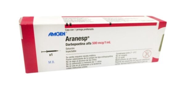 Aranesp 500 mcg solucion inyectable – Darbepoetina Alfa – FARMACIAS ...