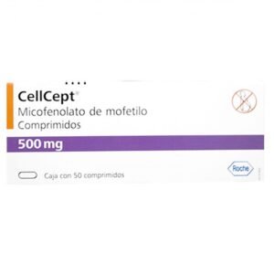 Cellcept 500 mg con 50 comprimidos - Acido micofenolico
