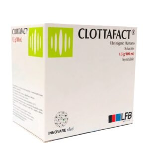 Clottafact 1.5 g / 100 ml solucion inyectable - Fibrinogeno Humano