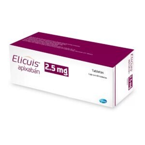 Elicuis 2.5 mg con 60 tabletas - Apixaban