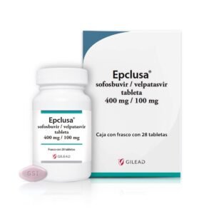 Epclusa 400 mg con 28 tabletas - Sofosbuvir 400mg / Velpatasvir 100mg