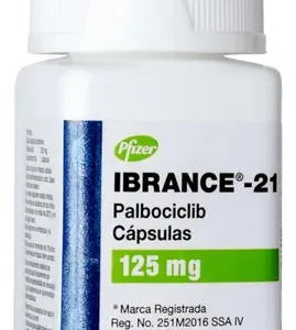 Ibrance 125 mg con 21 capsulas - Palbociclib