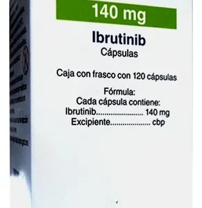 Imbruvica 140 mg con 120 tabletas - Ibrutinib - Janssen