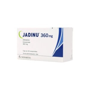 Jadinu 360 mg con 30 comprimidos - Deferasirox