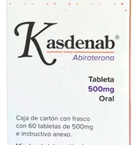 Kasdenab 500 mg con 60 tabletas - Abiraterona