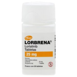Lorbrena 25 mg con 30 tabletas - Lorlatinib