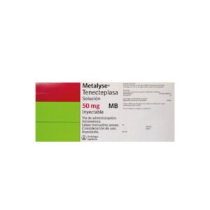Metalyse 50 mg solucion inyectable - Tenecteplasa