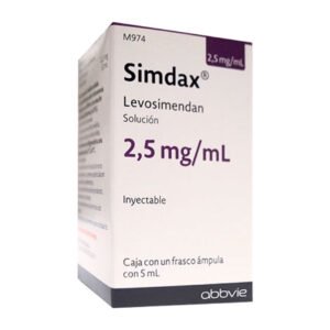 Simdax 2.5 mg solucion inyectable - Levosimendan