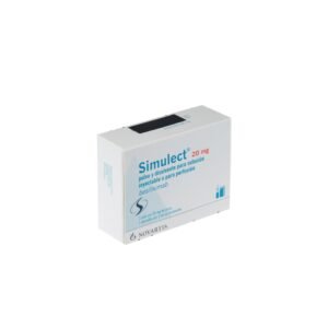 Simulect 20 mg con 2 ampulas solucion inyectable - Basiliximab