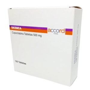 Skemca 500 mg con 120 tabletas - Capecitabina