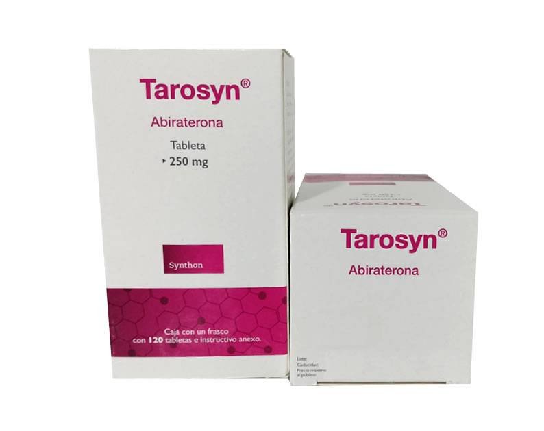Tarosyn 250 mg con 120 tabletas – Abiraterona