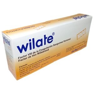 Wilate 500 ui - Factor VIII de Coagulacion Sanguinea Humana