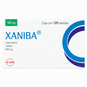 Xaniba 500 mg con 120 tabletas - Capecitabina
