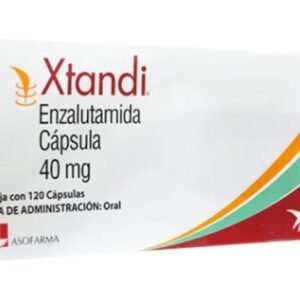 Xtandi 40 mg con 120 capsulas - Enzalutamida