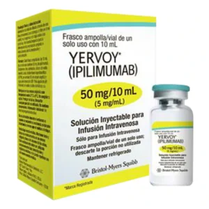 Yervoy 50 mg solucion inyectable - Ipilimumab