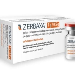 Zerbaxa solucion inyectable con 10 frascos - Ceftolozano, Tazobactam