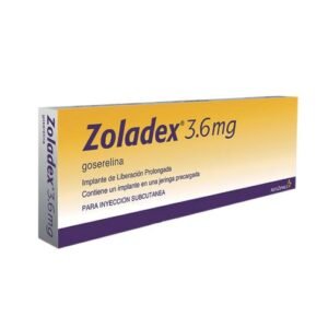 Zoladex 3.6 mg implante jeringa prellenada - Goserelina 3.6 mg