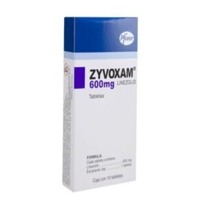 Zyvoxam 600 mg con 10 tabletas - Linezolid