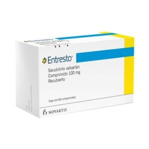 Entresto 100 mg 60 tabletas