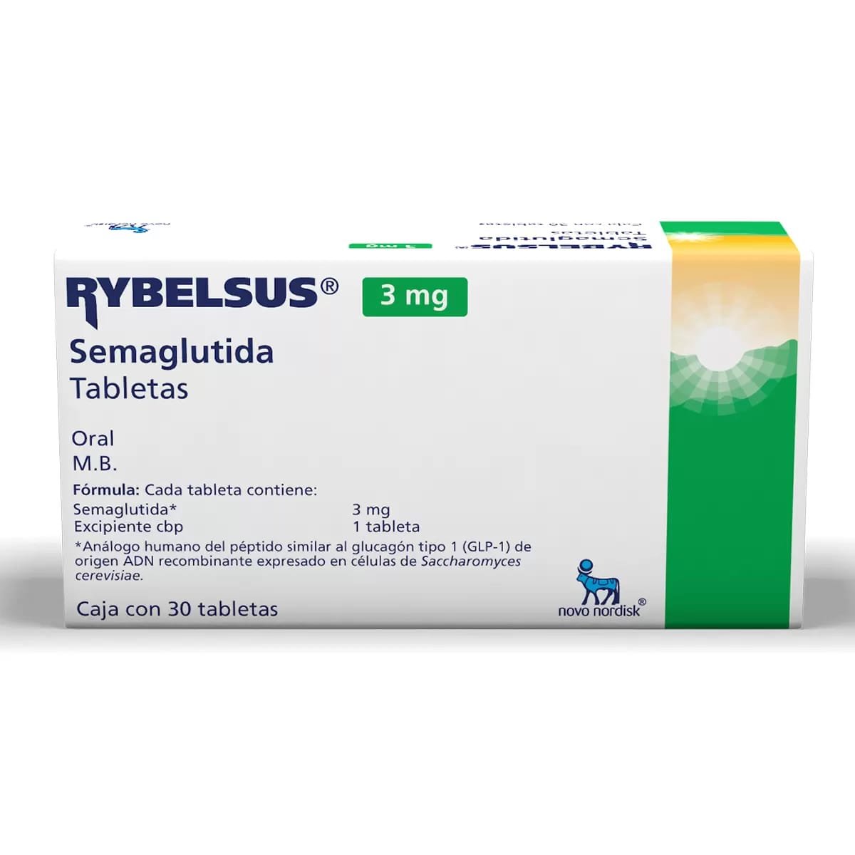 Rybelsus 3 mg 30 tabletas