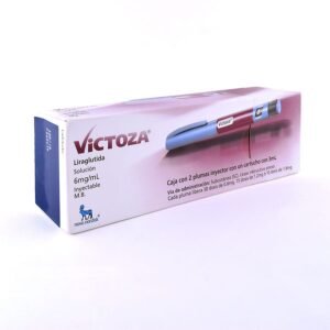 Victoza 6mg/ml caja con 2 plumas con 3 ml