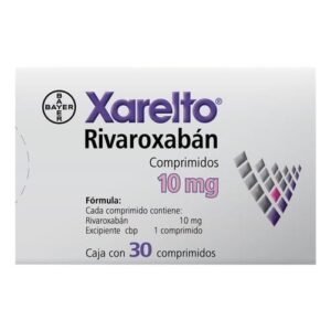 Xarelto 10 mg 30 tabletas